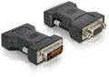 DELOCK DVI Adapter DVI 24+5 -> VGA 15pin St/Bu