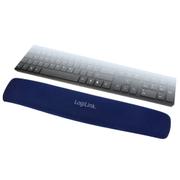 LOGILINK Handballenauflage Tastatur blau    Gel (ID0045)