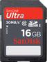 SANDISK SDHC ULTRA 16GB 30MB/S CLASS 10