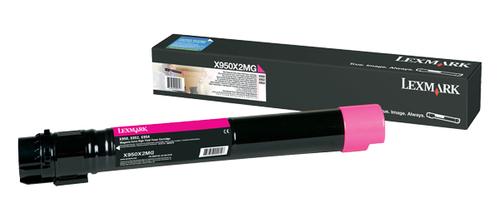 LEXMARK XS955de toner magenta 22.000 pages Return Programme (22Z0010)