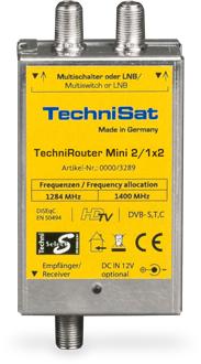 TECHNISAT IPTV TechniRouter Mini 2/1x2 - (Fjernlager - levering  2-4 døgn!!) (0000/3289)