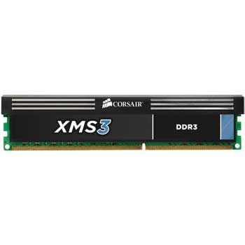 CORSAIR 2GB DDR3 1333MHz / 9-9-9-24/ XMS3 Heat Spreader- Core i7, i5 & Core 2 / AMD Phenom II Dual Ch. (CMX2GX3M1A1333C9 $DEL)