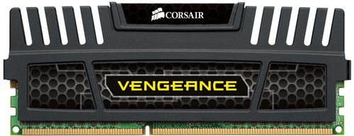 CORSAIR DDR3 1600MHz 4GB 1x4GB DIMM Unbuffered 9-9-9-24 Vengeance Heatspreader Singel Channel 1.5V (CMZ4GX3M1A1600C9)