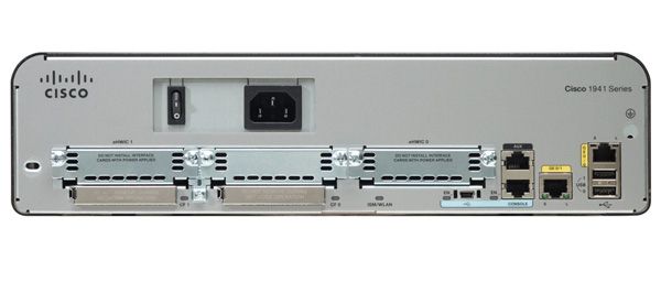 Cisco 1941 W 2 Ge 2 Ehwic Slots 256mb Cf 256mb Dram Ip Base En