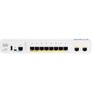 CISCO Catalyst 2960C 8GE 1xDual Up LAN Base (WS-C2960CG-8TC-L)