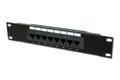 DIGITUS Cat5e. Class D PatchPanel. Unshielded 8-port RJ4