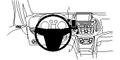 BRODIT 854733 Brodit Proclip - Plastbeslag Opel Zafira 2012- Luftdysse