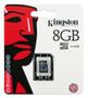 KINGSTON 8GB MICROSDHC CLASS 4 SINGLE PACK W/O ADAPTER CARD