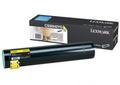 LEXMARK C935x toner yellow high kap.  24K