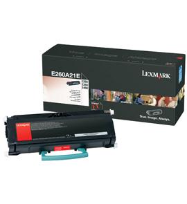 LEXMARK Origineel Tonercartridge E260A21E Zwart (E260A21E)