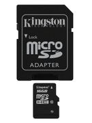 KINGSTON SecureDigital/ 16GB microSDHC Class 10 (SDC10/16GB)