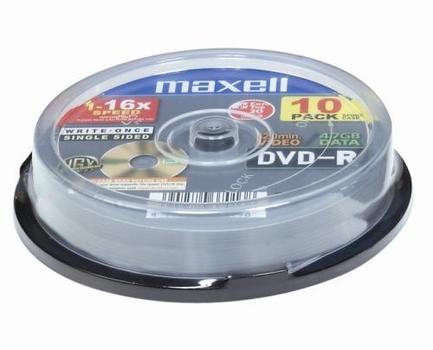 MAXELL DVD-R x 10 (275593)