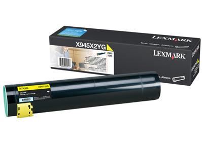 LEXMARK X94X 22K YELLOW PRINT CART (X945X2YG)