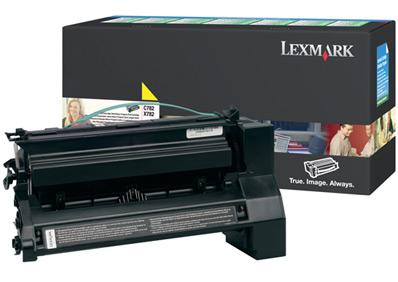 LEXMARK C782/X782 15K YELL HY RET PROG CART (C782X1YG)