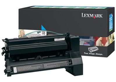 LEXMARK C782/X782 15K CYAN HY RET PROG CART (C782X1CG)