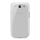 Belkin Shield Sheer - Eske for mobiltelefon - polykarbonat - blank - for Samsung Galaxy S III (F8M403cwC01)