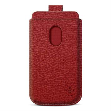 Belkin Pocket Case - Eske for mobiltelefon - rød - for Samsung Galaxy S III (F8M410cwC02)
