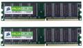 CORSAIR DDR PC3200 2GB 2x1GB 184 DIMM 400Mhz Unbuffered CL3