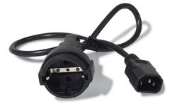 APC Power cord, 10A, 230V, C14 to Schuko  (AP9880)