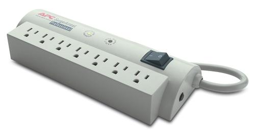 APC SURGE PROFESSL 7-OUTLET W/TEL ACCS (PRO7T)