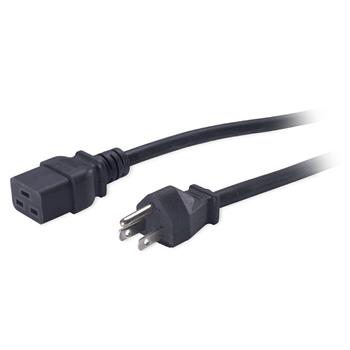 APC PWR CORD IEC 320 C19 TO NEMA 5-15P 8FT (AP9872)