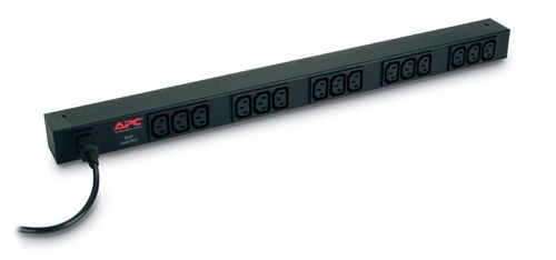 APC Rack PDU Basic ZeroU 10A 230V (15)C13 Cord Length (2 meters) (AP9568)