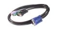 APC KVM cable VGA/PS/2 180cm