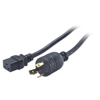 APC 8FT PWR CORD 16A 208V C19 TO L6-30                               (AP9896)