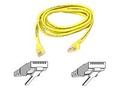 BELKIN CAT 5 PATCH CABLE ASSEMBLED YELLOW 1M IN