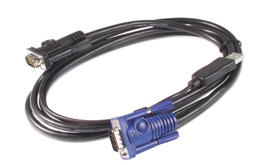 APC KVM USB Cable - 25 ft (7.6 m) (AP5261)