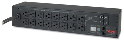 APC RM PDU METERED 2U 30A 120V 8 5-20 RCPTL (AP7802)