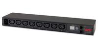 APC Rack PDU Metered ZeroU 16A 208-230V 8/C13 In: IEC-320 C20 - Out: IEC-320 C13 (AP7821)
