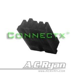 AC RYAN Floppy Power Connector Pure - black (ACR-CB7556)