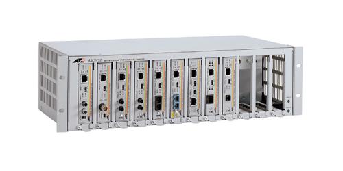 Allied Telesis ALLIED 12 slot media converter rackmount chassis with redundant power option (AT-MCR12-30)