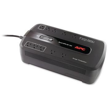 APC SURGE PROTECTION BACKUP 450 WATT / 750 VA (UK VERS) ACCS (BE750G)