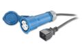 APC PWR CORD, 16A, 230V, C20 TO IEC 309F