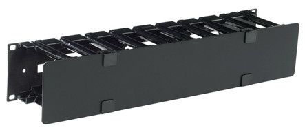 APC Horizontal Cable Manager - 2U Single Side with Cover (AR8600)