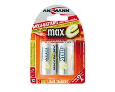 ANSMANN 1x2 maxE NiMH rech. bat. Baby C 4500 mAh          5035352