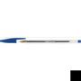 BIC Orange Ballpoint Pen 0.8mm Tip 0.30mm Line Blue (Pack 50) - 872730
