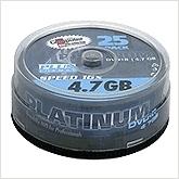 BESTMEDIA DVD+R 4,7GB PLAINKUM 16x Sp 25