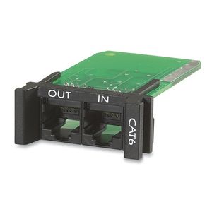 APC Surge Module for CAT6 or CAT5/5e Network Line - Replaceable - 1U - use with PRM4 or PRM24 Chassis (PNETR6)