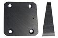 BRODIT Mounting plate angled 15°/6 holes - qty 1 - Mounting plate angled 15° / 6 holes