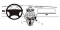 BRODIT Bilbrakett Rover/MG F/TFAngled mount - qty 1