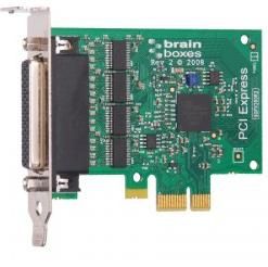 BRAINBOXES LP PCIe 4xRS232 1MBaud (PX-260)
