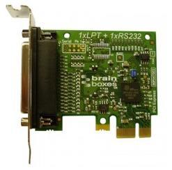 BRAINBOXES LP PCIe 1xLPT Printer Port (PX-157)