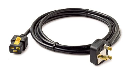 APC Power Cord, Locking C19 to BS1363A (UK), 3.0m (AP8756)