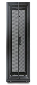 APC NetShelter AV 42U 600mm Wide x 825 Deep Enclosure with Sides and 10-32 Threaded Rails Black (AR3810)