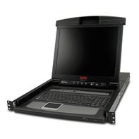 APC LCD Console - KVM-konsoll - 17"
