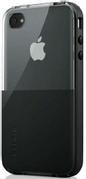 Belkin Shield Eclipse - Eske for mobiltelefon - polykarbonat - Black Pearl - for Apple iPhone 4