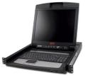 17" Rack LCD Console - KVM-konsoll - kan monteres i rack - TFT - 17" - 1280 x 1024 / 75 Hz - 0.26 mm - svart - 1U